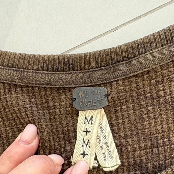 We The Free Brown and Black Striped Sweater - Picture 2 of 5